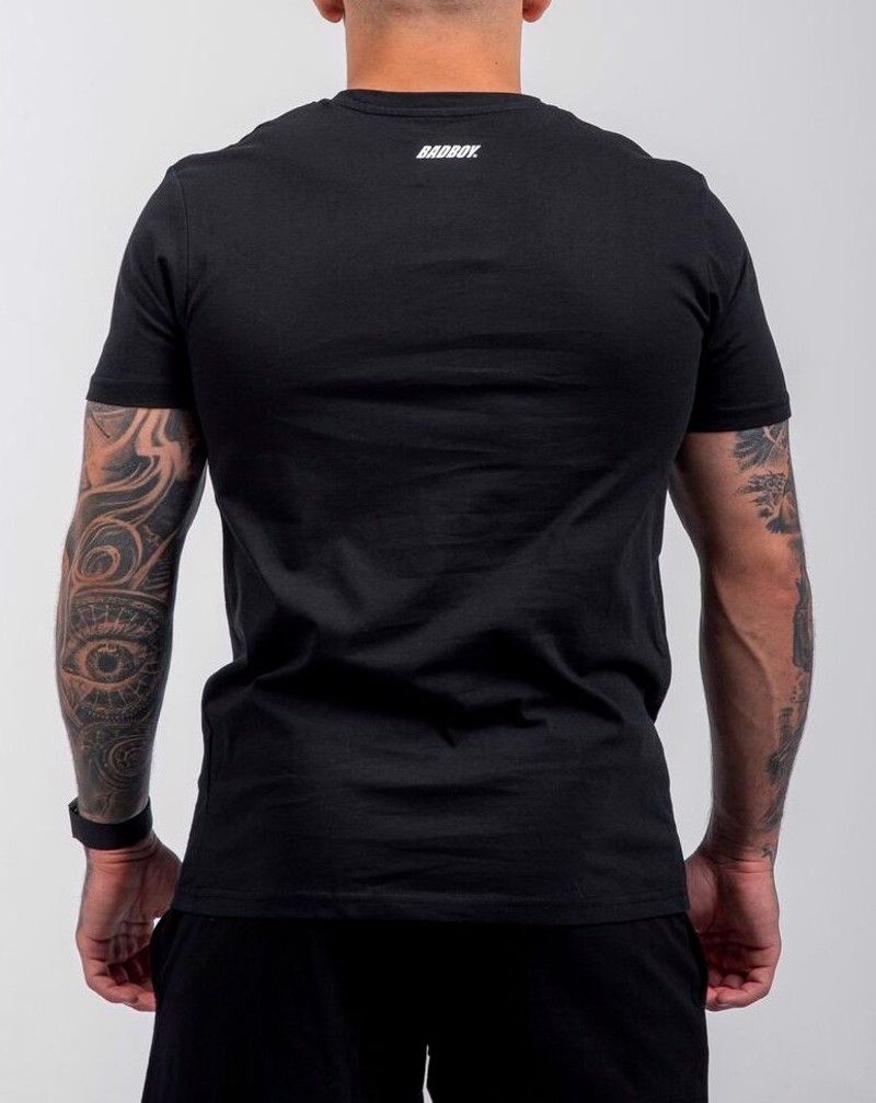 BAD BOY logo classic TSHIRT- black/white